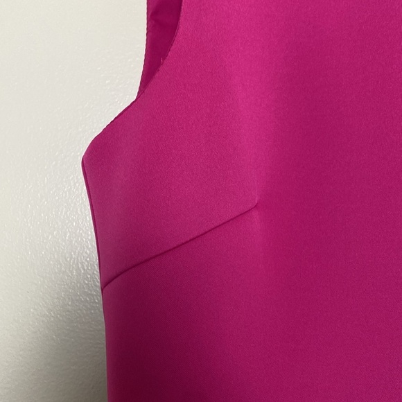 Badgley Mischka Collection Sleeveless Fit And Flare Cutout Cocktail Dress Size 8 - Picture 7 of 16